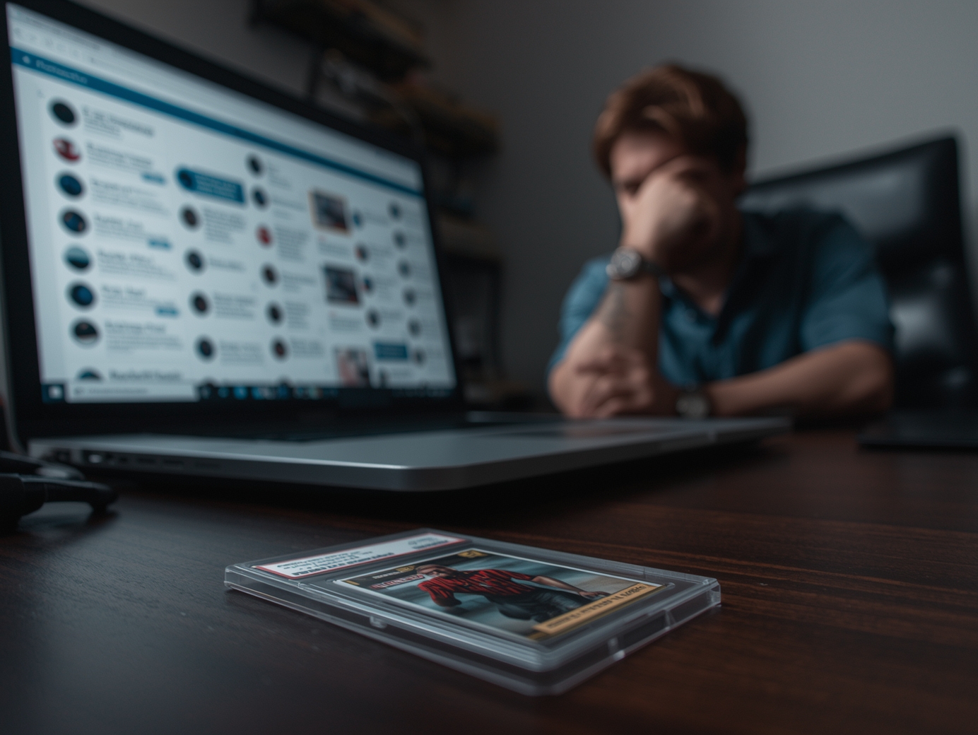 Frust beim Verkauf von PSA Karten auf falschen Plattformen